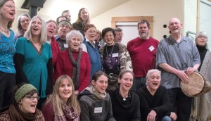 The PT Songlines choir. ()