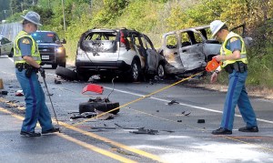 State Patrol troopers Jason Fallon