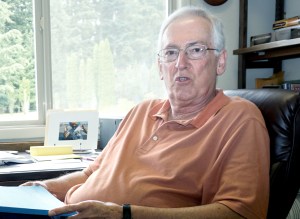 Former Jefferson County Prosecuting Attorney Scott Rosekrans has found a new vocation as pastor of the Community United Methodist Church in Port Hadlock.  Charlie Bermant/Peninsula Daily News ()