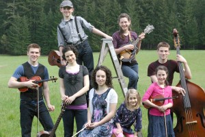 The Strings and Things band  from left