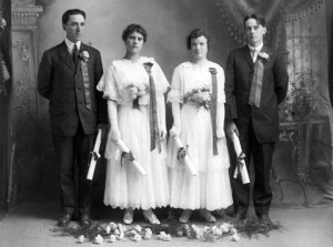 Sequim High School graduated its first class in 1915