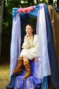 Kristin Kirkman is Hippolyta the Queen in “A Midsummer Night's Dream.” Diane Urbani de la Paz/Peninsula Daily News