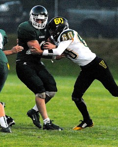 Port Angeles running back Kellen Landry