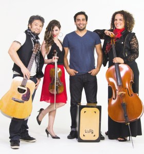Latin Grammy nominated band Quattrosound will perform live this evening at the Bay Club
