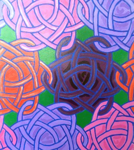 This painting by Renne Emiko Brock-Richmond