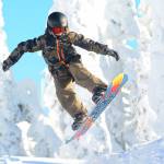 Cannon Cummins snowboards at Hurricane Ridge on Dec. 4, 2016. (Jesse Major/Peninsula Daily News)