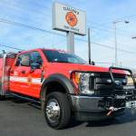 Clallam County Fire District 2&rsquo;s new 2017 Ford F-550 chasiss brush engine.