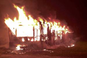 Forks man charged with arson