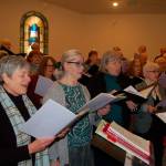 Peninsula Singers rehearse the first half of their upcoming fall concert The Magical Season: Advent to Christmas at Trinity United Methodist Church. (Erin Hawkins/Olympic Peninsula News Group)