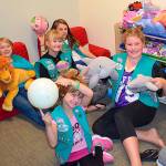 Girl Scouts help remodel children’s space in Sequim police station