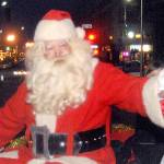 Photo: Santa arrives by canoe in Port Angeles
