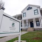 Peninsula Colleges Building 202 at Fort Worden received an honorable mention award at the American Institute of Architects Washington Council Civic Design Awards ceremony last month. (Jesse Major/Peninsula Daily News)