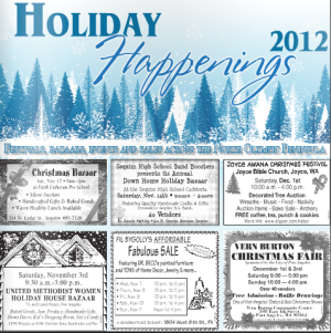 Get a jump on the holiday sales with "Holiday Happenings"