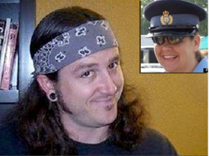 Andrew Michael Crews of Seattle was driving a van into Canada when he fired at unarmed Canadian border guard Lori Bowcock in her booth