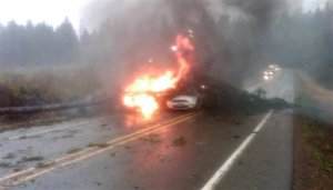 In this photo provided by the Washington State Patrol