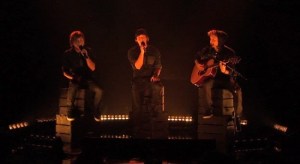 Emblem3 performs "Just the Way You Are" acoustically Wednesday. Fox TV