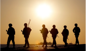 South Korean Marines on Yeonpyeong Island recently. The North bombarded the island in 2010