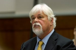 Paul Watson in court on Wednesday. The Associated Press