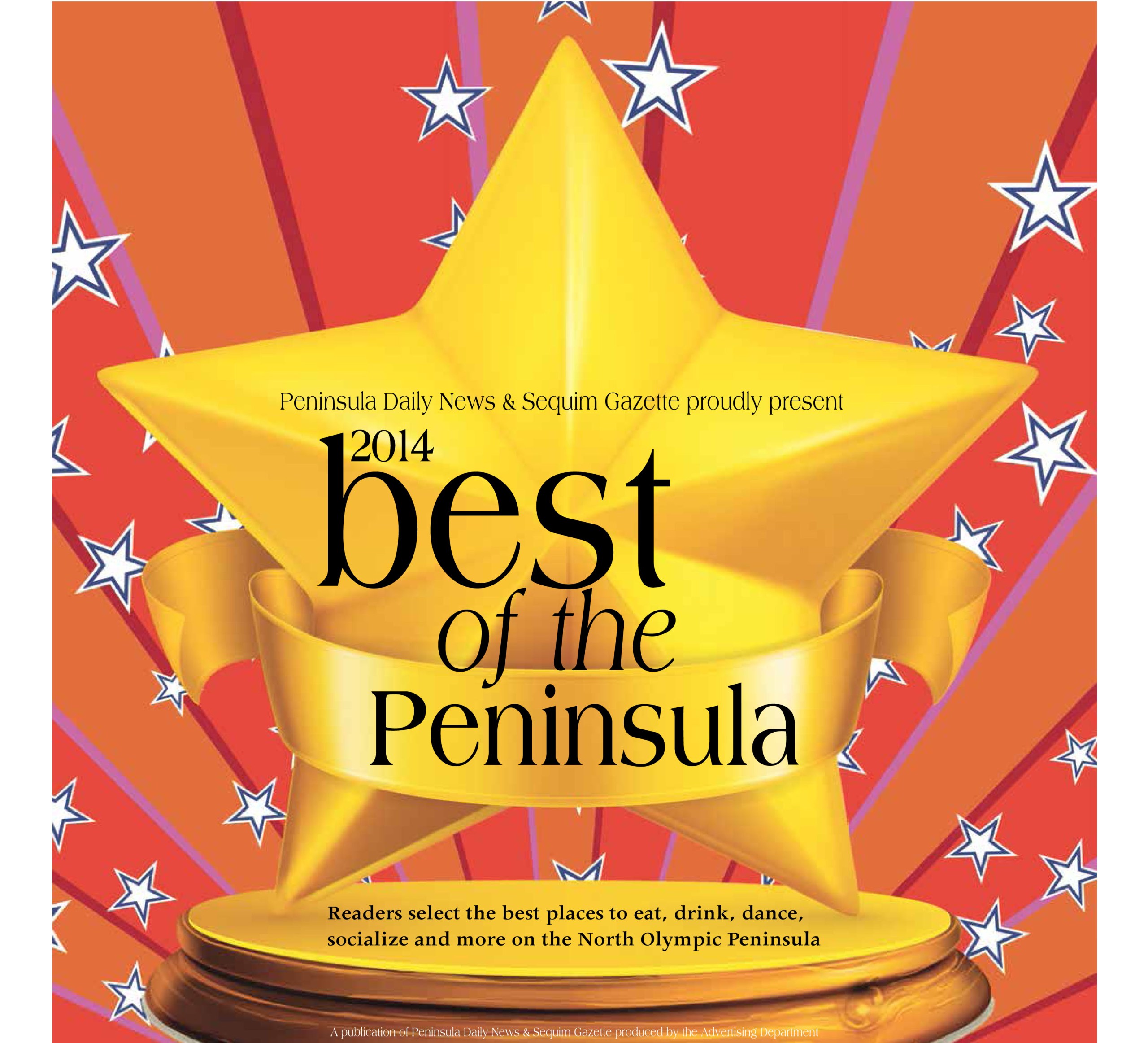 '2014 Best of the Peninsula" in Peninsula Daily News on Sunday