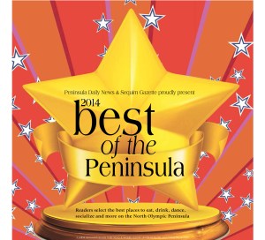 '2014 Best of the Peninsula" in Peninsula Daily News on Sunday
