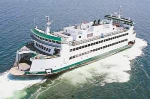 The MV Chetzemoka ferry off Port Townsend. Peninsula Daily News