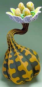 Carol Gouthro's strange and botanical art is part of “Exotic Terrane