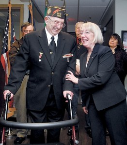 Marine Corps veteran Tom McKeown of Port Angeles