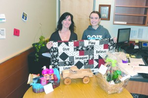 Forks High School senior adviser Patty Brandt