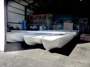 These three pontoons