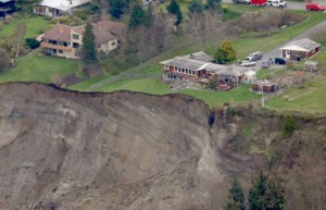 In this aerial photo