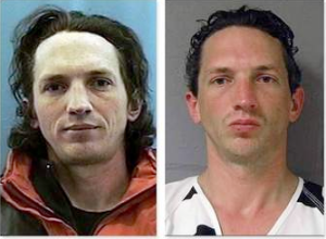 Israel Keyes in two photos released by the FBI. FBI