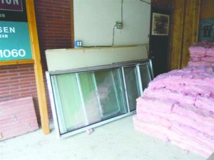 Windows and insulation removed from a home on a Stapf Construction project will be used to build another home. Recycling such materials will be the subject of a seminar at the Home & Garden Show in Port Townsend on Saturday.