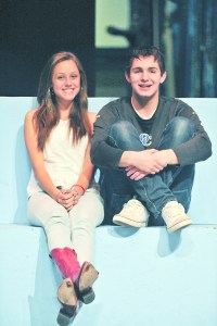 Bailey Bryan and Austin Brock play Ariel and Ren