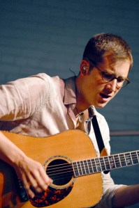 Seattle singer-songwriter is one of the musical performers at Sunday's installment of the Juan de Fuca Festival of the Arts. More are scheduled today. Diane Urbani de la Paz/Peninsula Daily News