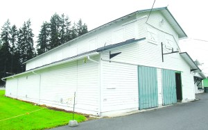 The merchant's barn at the Clallam County Fairgrounds in Port Angeles