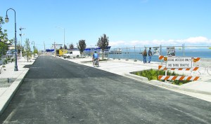 West Railroad Avenue in downtown Port Angeles