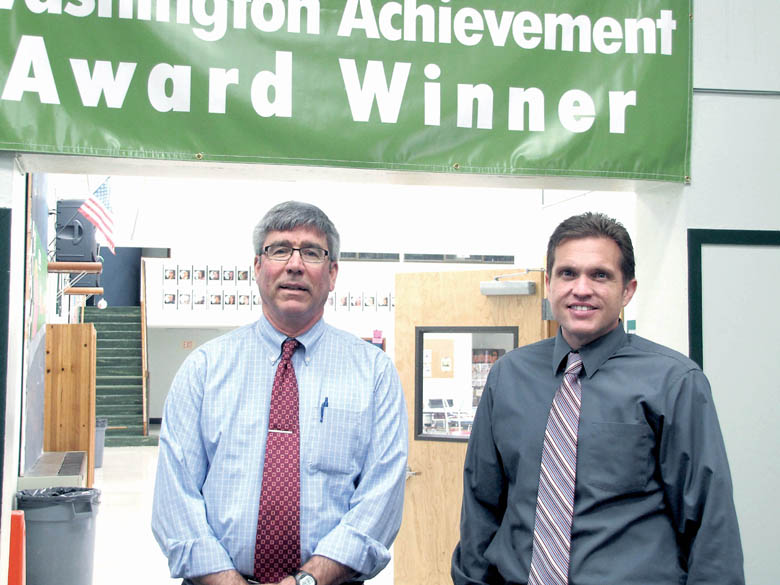 Port Angeles High School Principal Garry Cameron