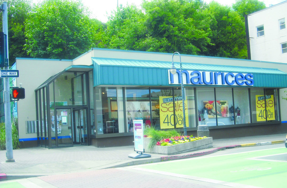 The departure of the retail clothing store from downtown Port Angeles will "leave a big hole