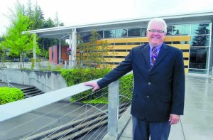Luke Robins is Peninsula College's sixth president. Keith Thorpe/Peninsula Daily News