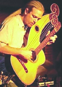 Slap 'n' tap guitar artist Adam Werner will join slack key guitarist Chris Yeaton for an evening of Hawaiian songs at the Quimper Grange Hall in Port Townsend tonight.
