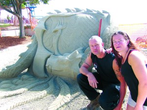 Dave and Meghan Ventura own Phoenix Dragon Martial Arts in Port Angeles. Arwyn Rice/Peninsula Daily News