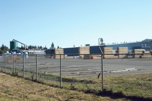 Interfor's planer mill in Forks