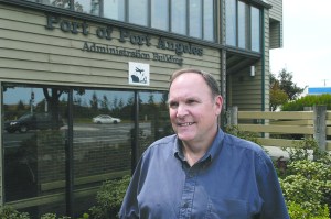 Ken O'Hollaren comes to Port Angeles from Longview. He said his first task at the port is "getting acquainted." Paul Gottlieb/Peninsula Daily News