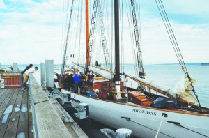 The historic schooner Adventuress will be giving public sails today through Sunday in Port Townsend. Charlie Bermant/Peninsula Daily News