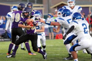 Sequim running back Ty Jones