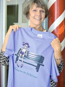 Marie Campbell and a boutique offering that makes a whimsical statement. Diane Urbani de la Paz/Peninsula Daily News