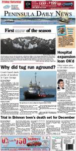 Today's PDN for our Jefferson County readers. Clallam County readers have an edition tailored just for them. (Click on image to enlarge)