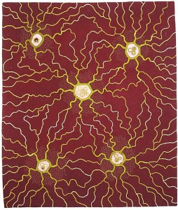 Albuquerque artist Betty Busby's “Neurotic” is among the scores of works in the North Olympic Fiber Arts Festival show at the Museum & Arts Center in Sequim.