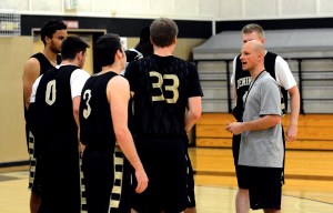 Peninsula College men's basketball coach Mitch Freeman