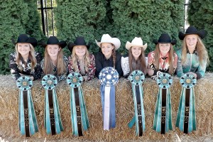 Winning smiles from the North Olympic Peninsulas senior division performance horse riders are